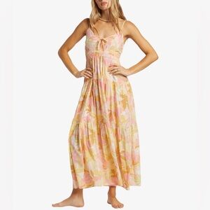 NWT Billabong Floral Maxi Dress